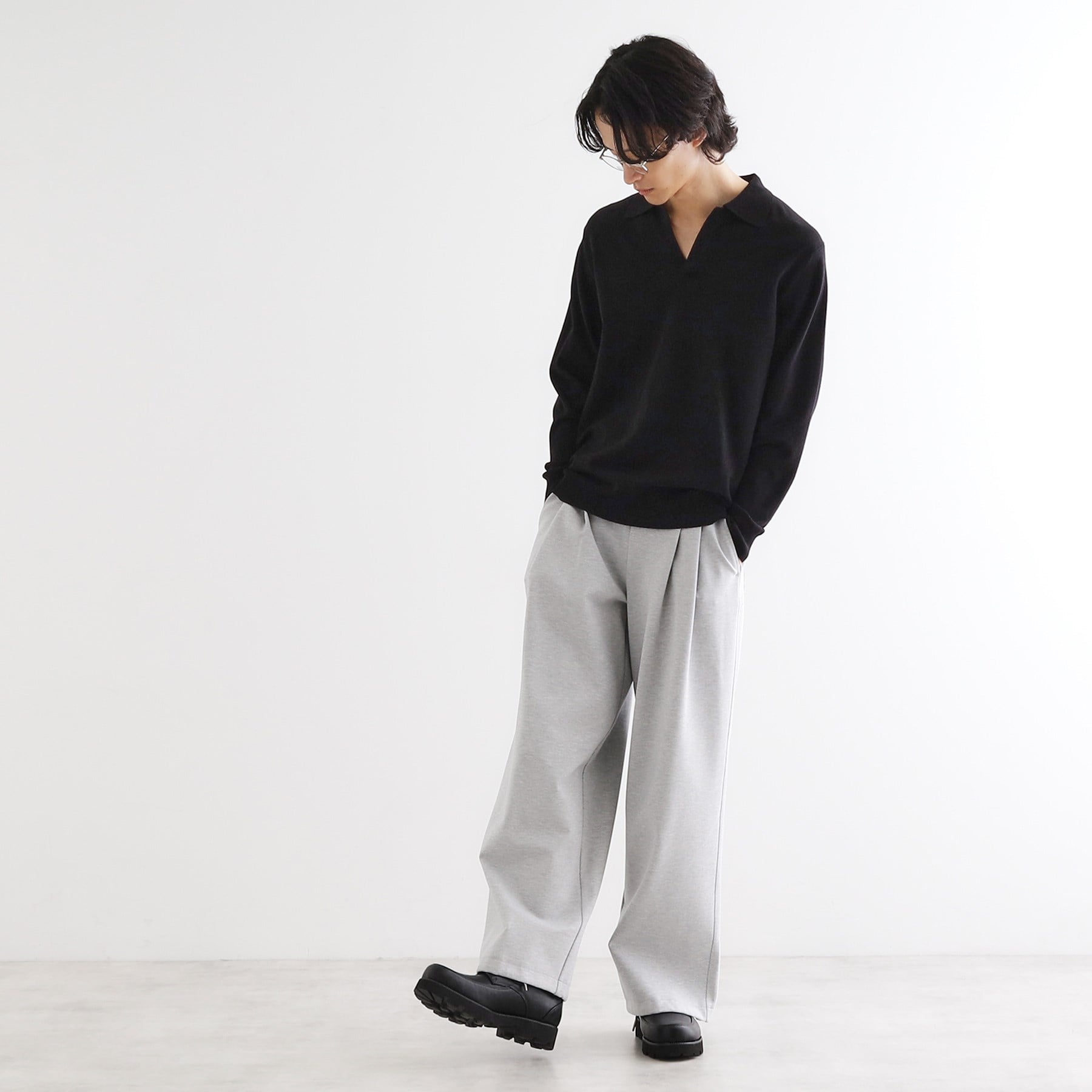 ティーケー タケオ キクチ tk.TAKEO KIKUCHI ハイゲージスキッパーコンパクトポロニット (レッド(063)) レッド(063)