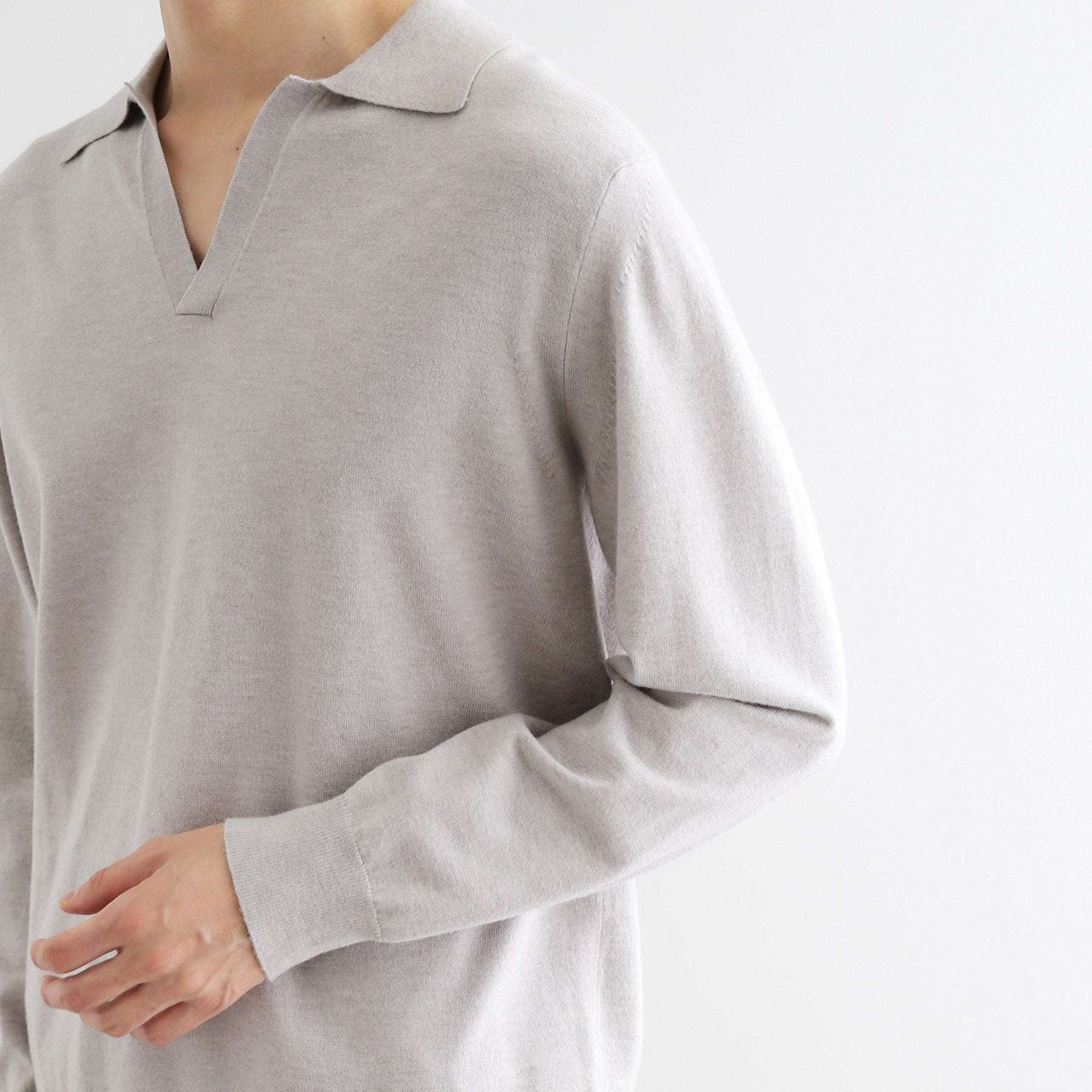 ティーケー タケオ キクチ tk.TAKEO KIKUCHI ハイゲージスキッパーコンパクトポロニット (レッド(063)) レッド(063)