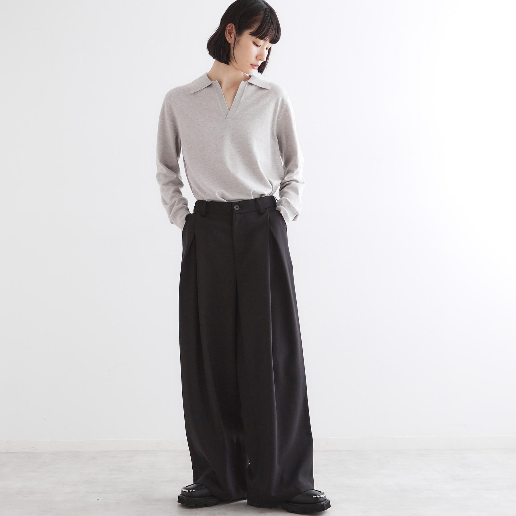 ティーケー タケオ キクチ tk.TAKEO KIKUCHI ハイゲージスキッパーコンパクトポロニット (レッド(063)) レッド(063)