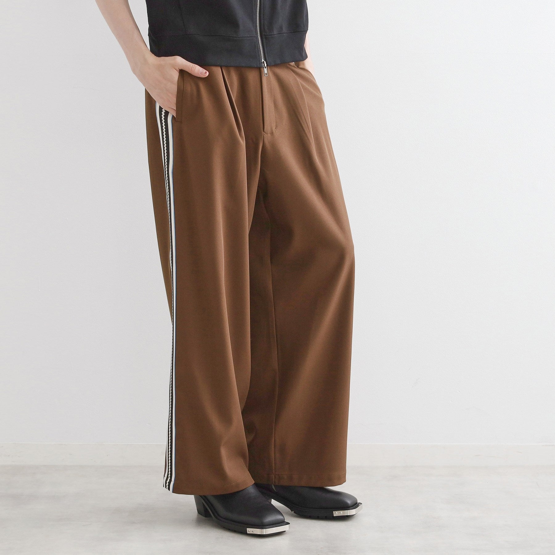 ティーケー タケオ キクチ tk.TAKEO KIKUCHI ラインスラックス (オフホワイト(003)) オフホワイト(003)