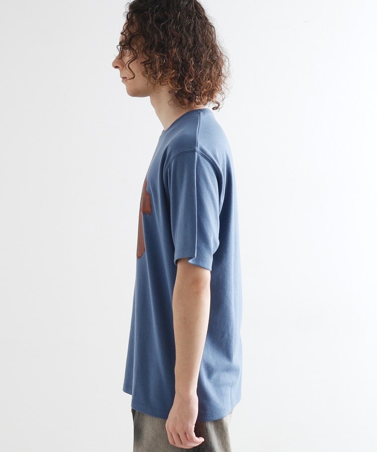 ティーケー タケオ キクチ tk.TAKEO KIKUCHI ボカシフラワーTシャツ (ブラック(019)) ブラック(019)