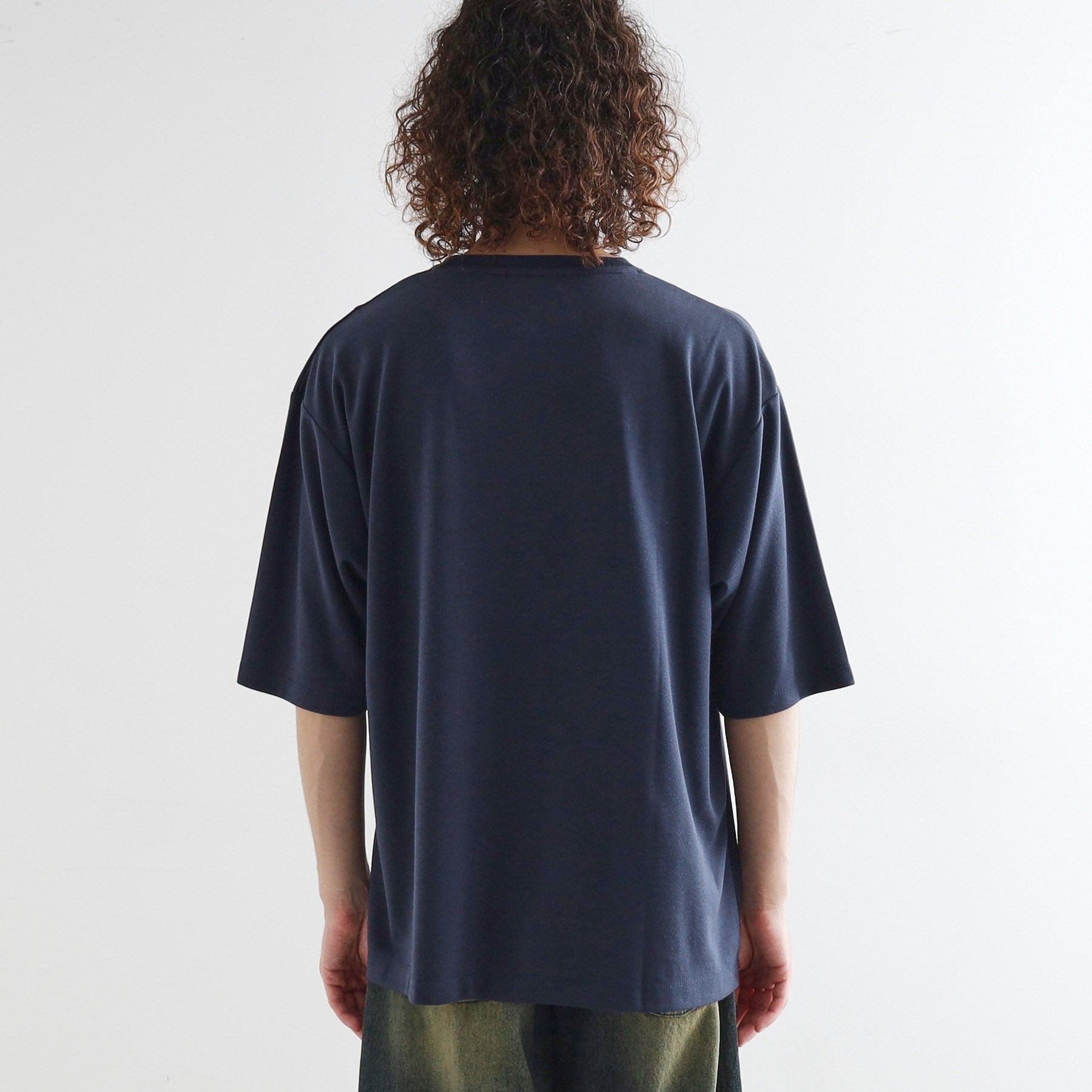 ティーケー タケオ キクチ tk.TAKEO KIKUCHI ウェーブ切替ジップTシャツ (ブラック(019)) ブラック(019)