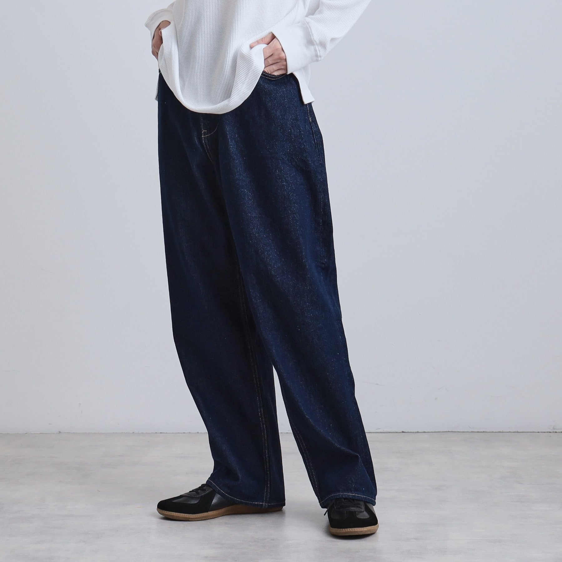 ティーケー タケオ キクチ tk.TAKEO KIKUCHI バギーデニムパンツ (ブルー(093)) ブルー(093)