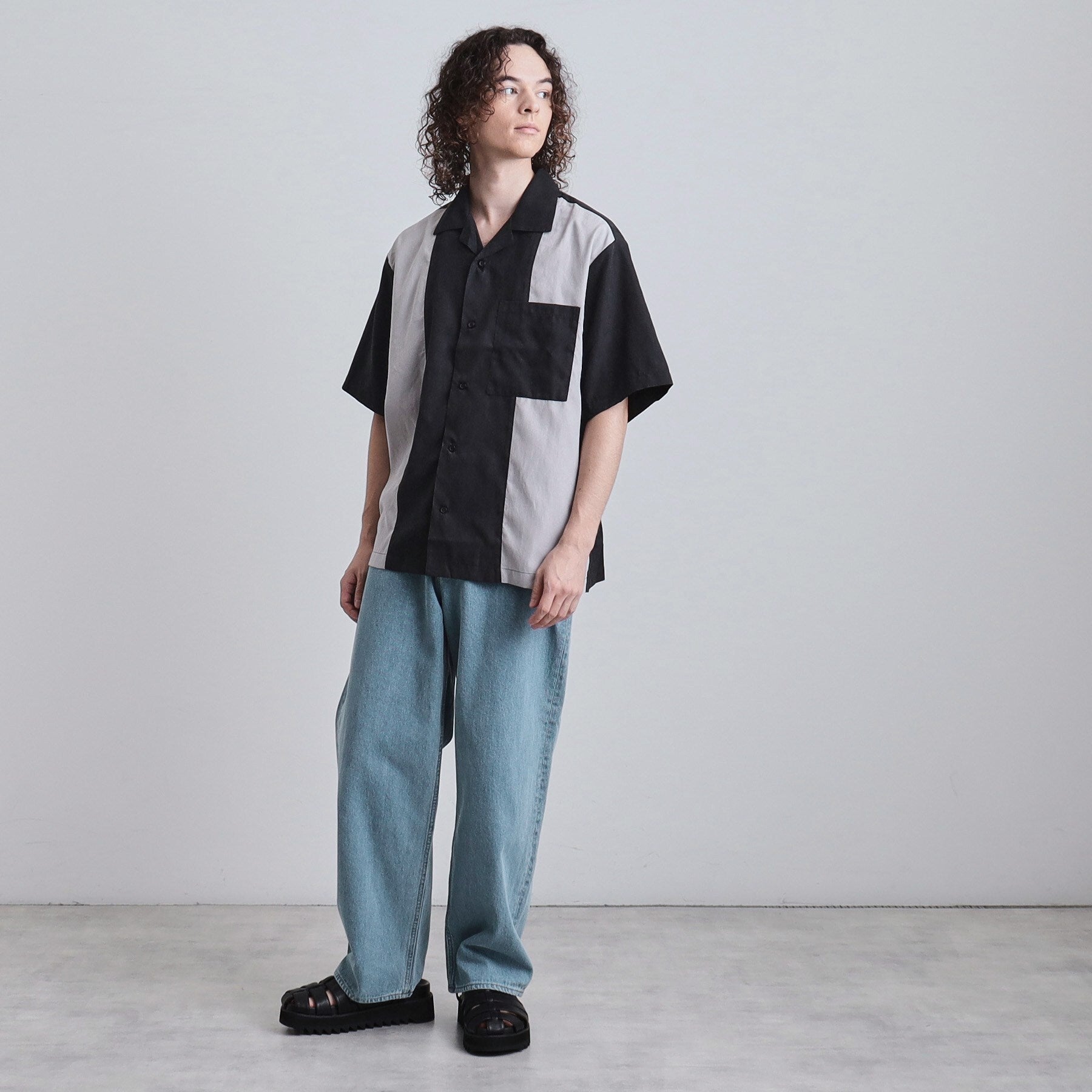 ティーケー タケオ キクチ tk.TAKEO KIKUCHI バギーデニムパンツ (ブルー(093)) ブルー(093)