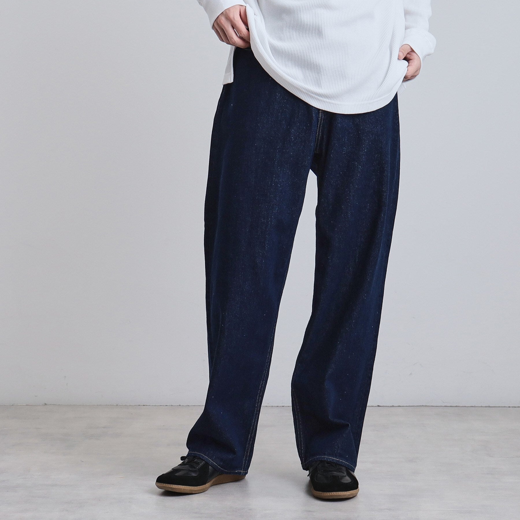 ティーケー タケオ キクチ tk.TAKEO KIKUCHI バギーデニムパンツ (ブルー(093)) ブルー(093)