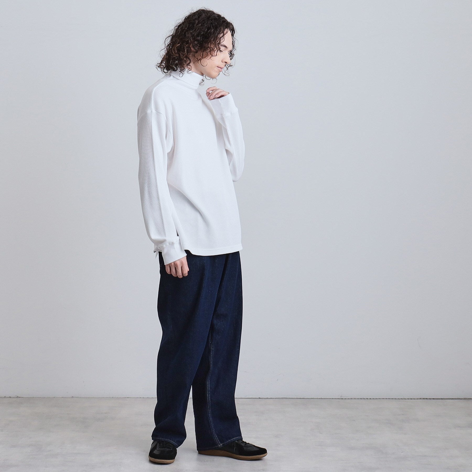 ティーケー タケオ キクチ tk.TAKEO KIKUCHI バギーデニムパンツ (ブルー(093)) ブルー(093)