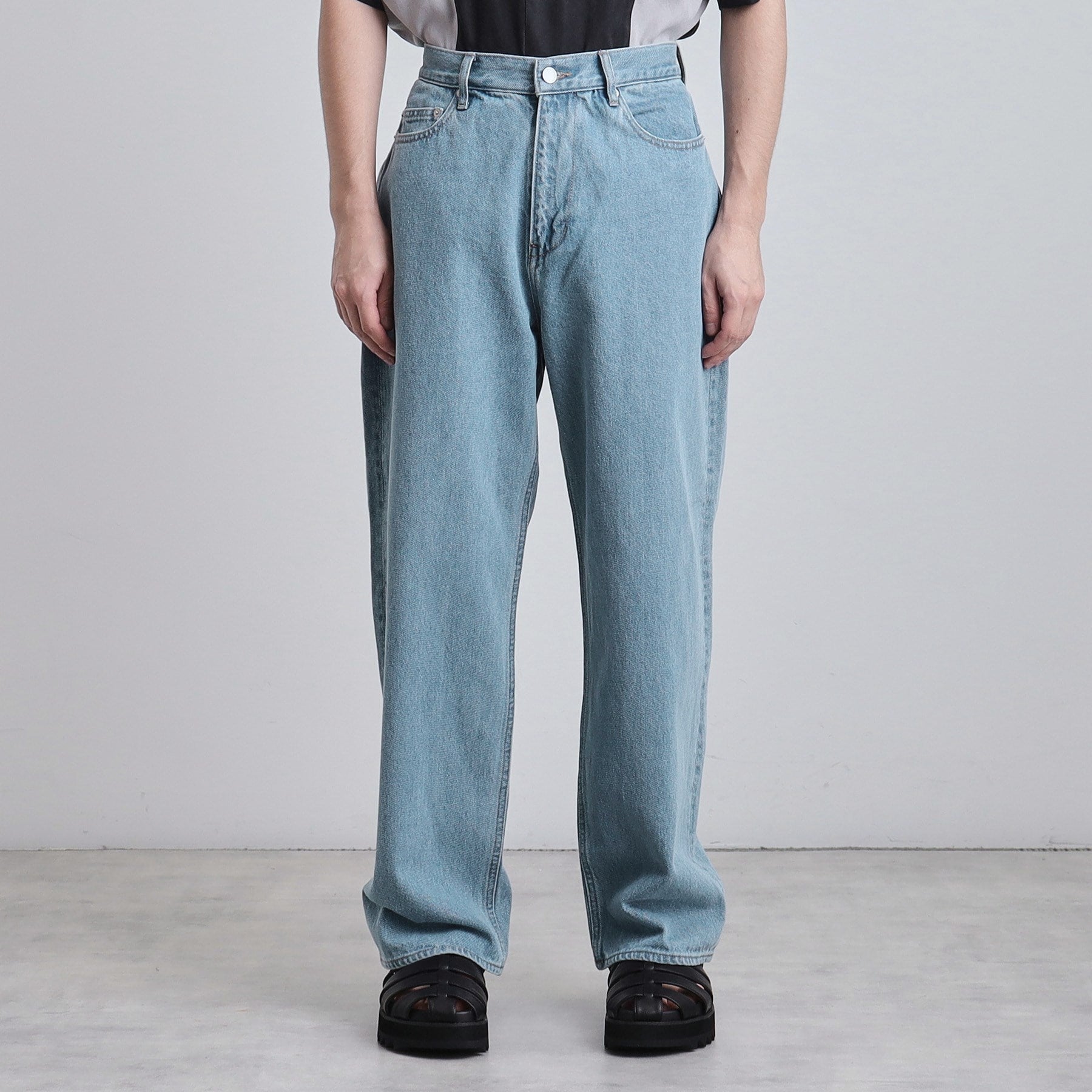 ティーケー タケオ キクチ tk.TAKEO KIKUCHI バギーデニムパンツ (ブルー(093)) ブルー(093)