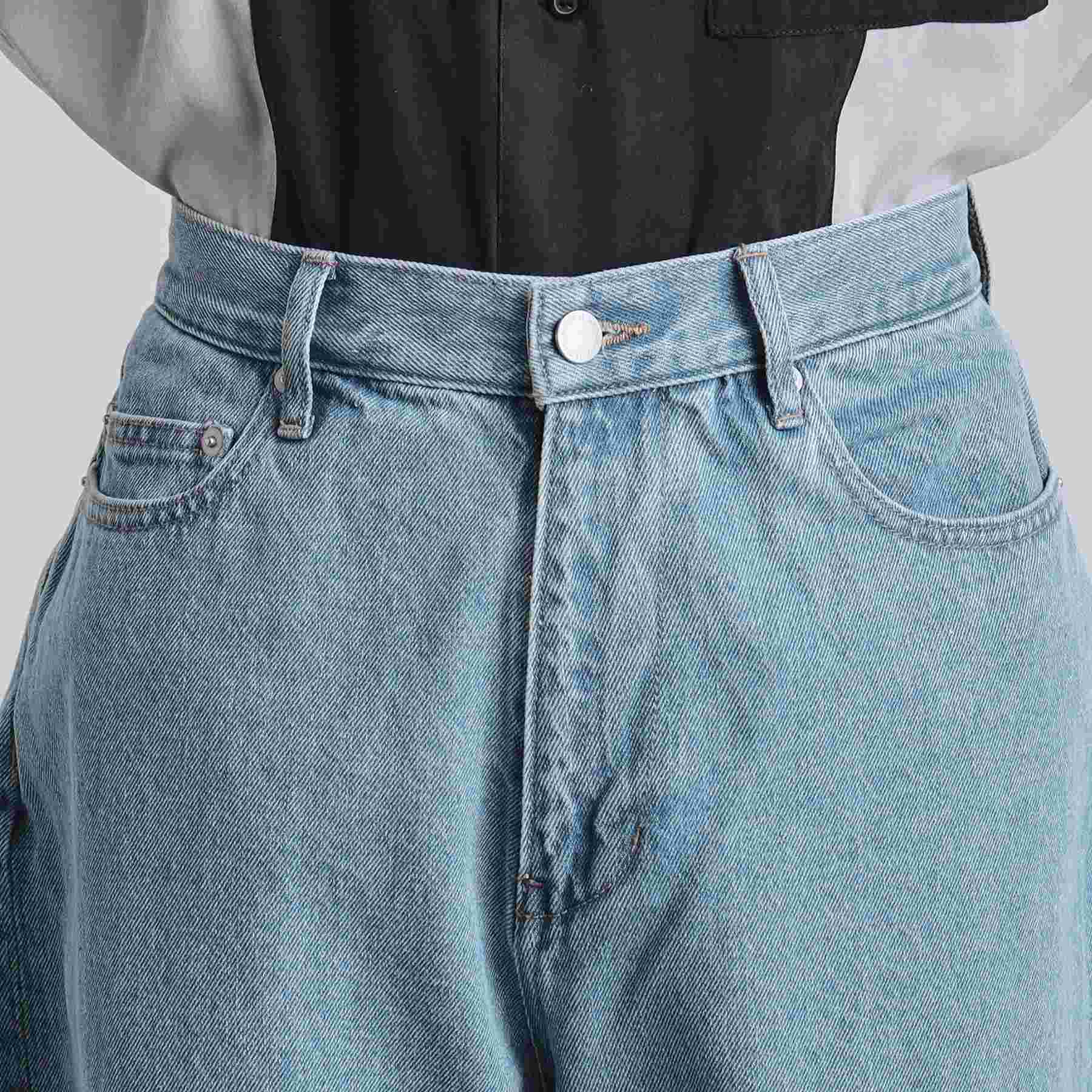 ティーケー タケオ キクチ tk.TAKEO KIKUCHI バギーデニムパンツ (ブルー(093)) ブルー(093)