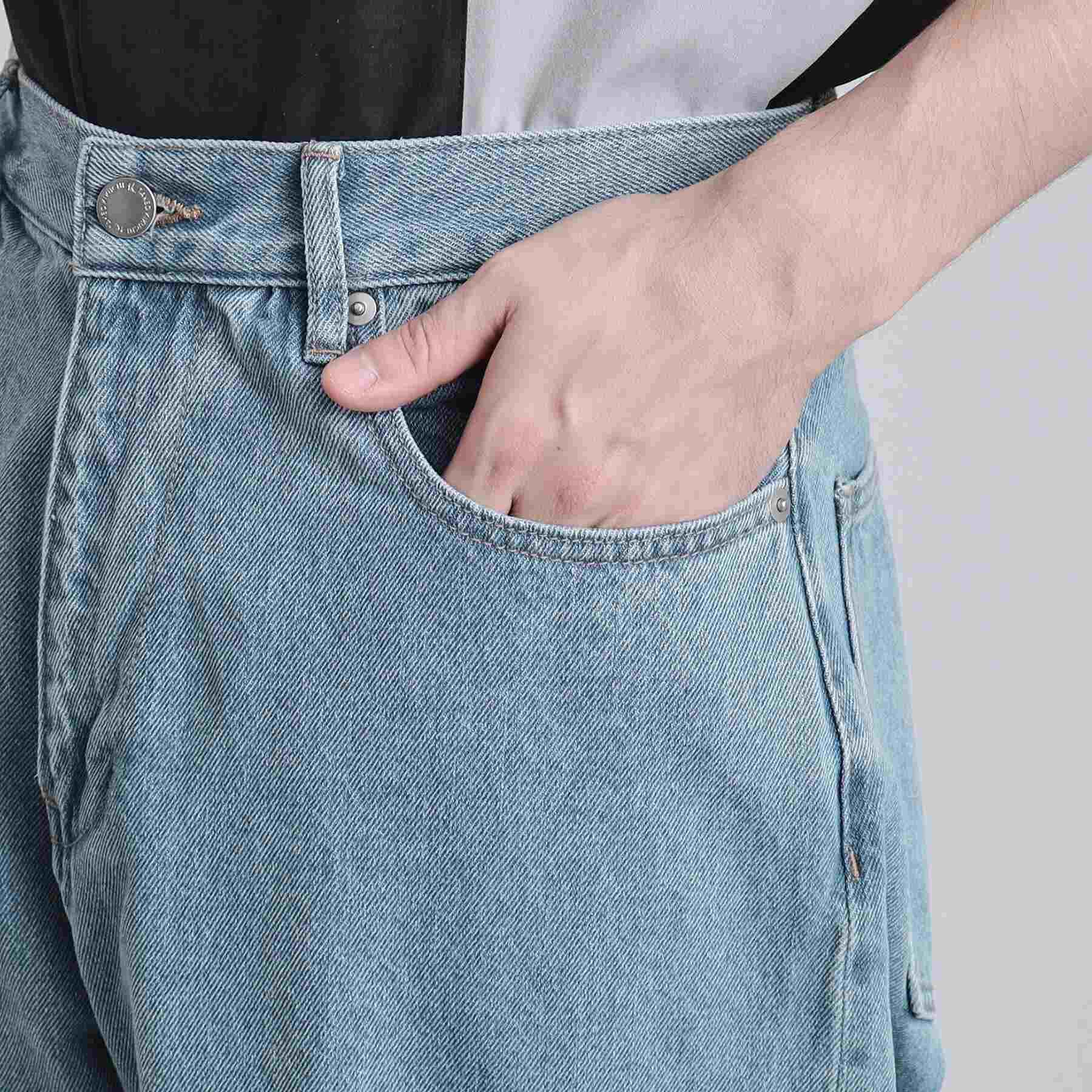 ティーケー タケオ キクチ tk.TAKEO KIKUCHI バギーデニムパンツ (ブルー(093)) ブルー(093)