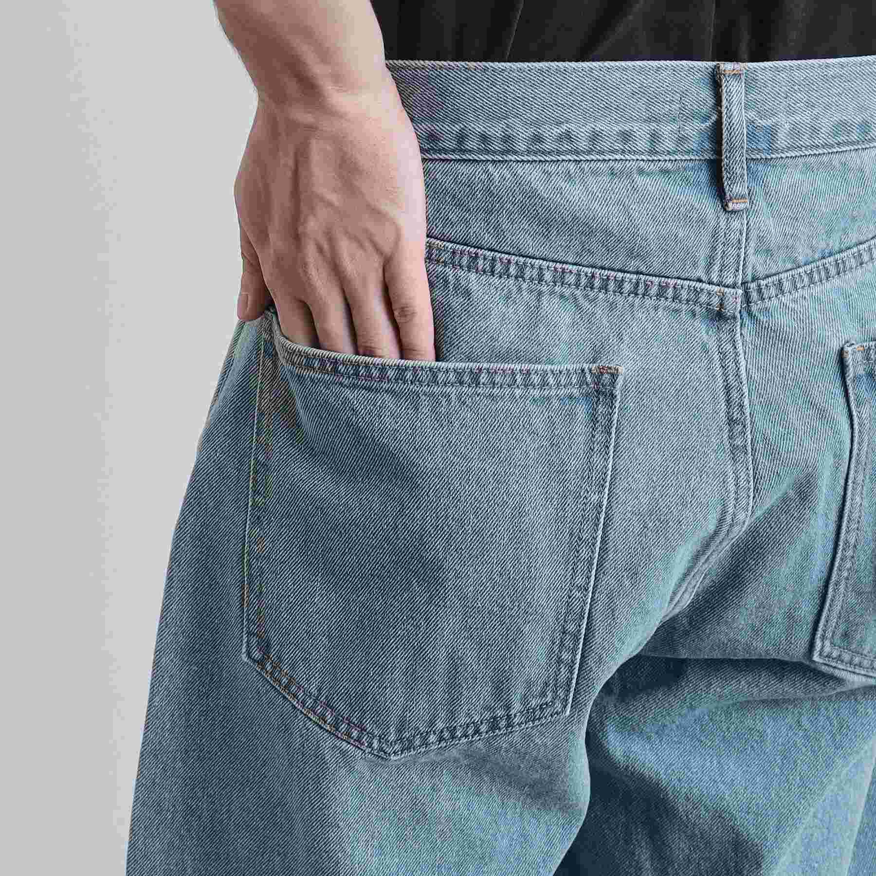 ティーケー タケオ キクチ tk.TAKEO KIKUCHI バギーデニムパンツ (ブルー(093)) ブルー(093)