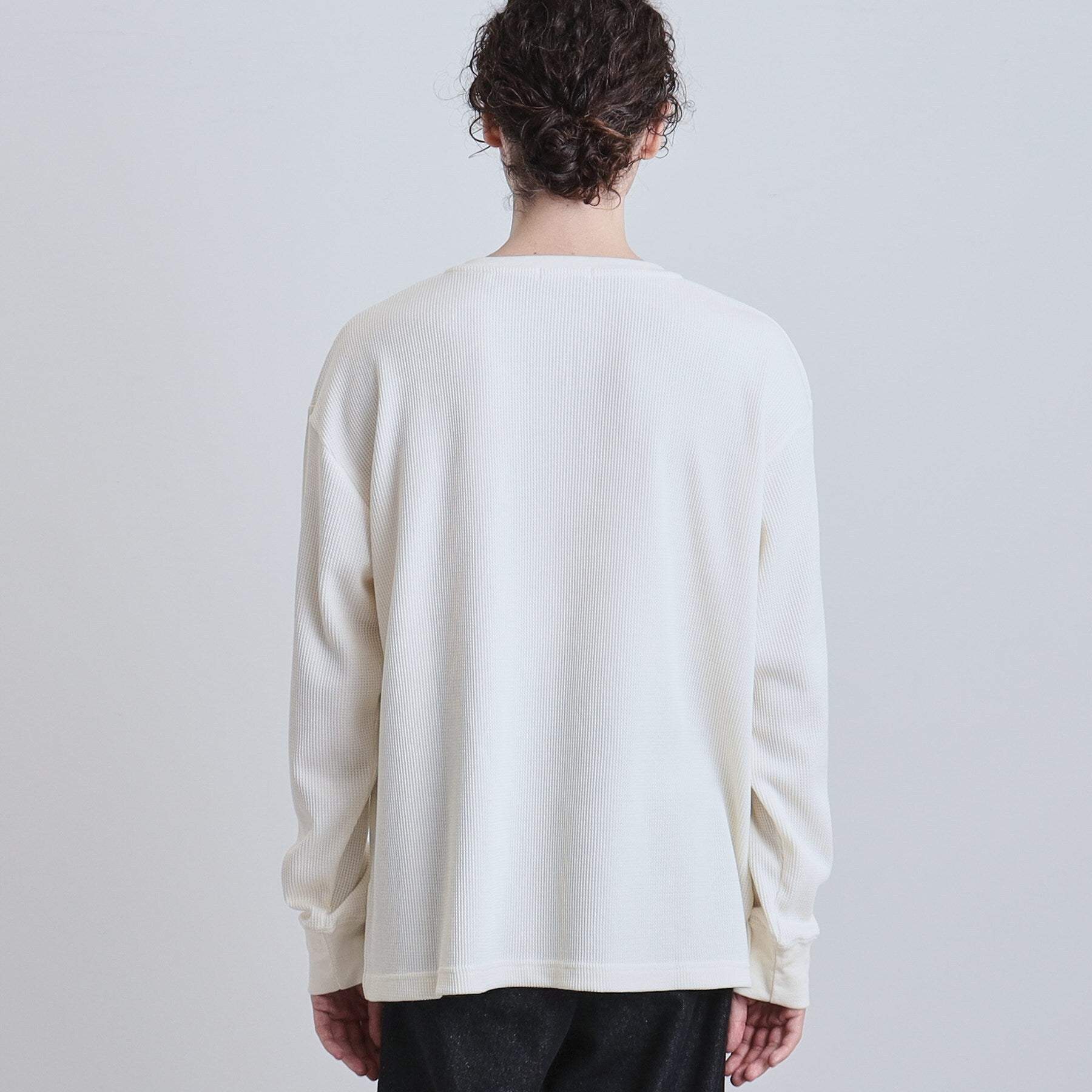 ティーケー タケオ キクチ tk.TAKEO KIKUCHI ワッフルヘンリーカットソー (アイボリー(004)) アイボリー(004)