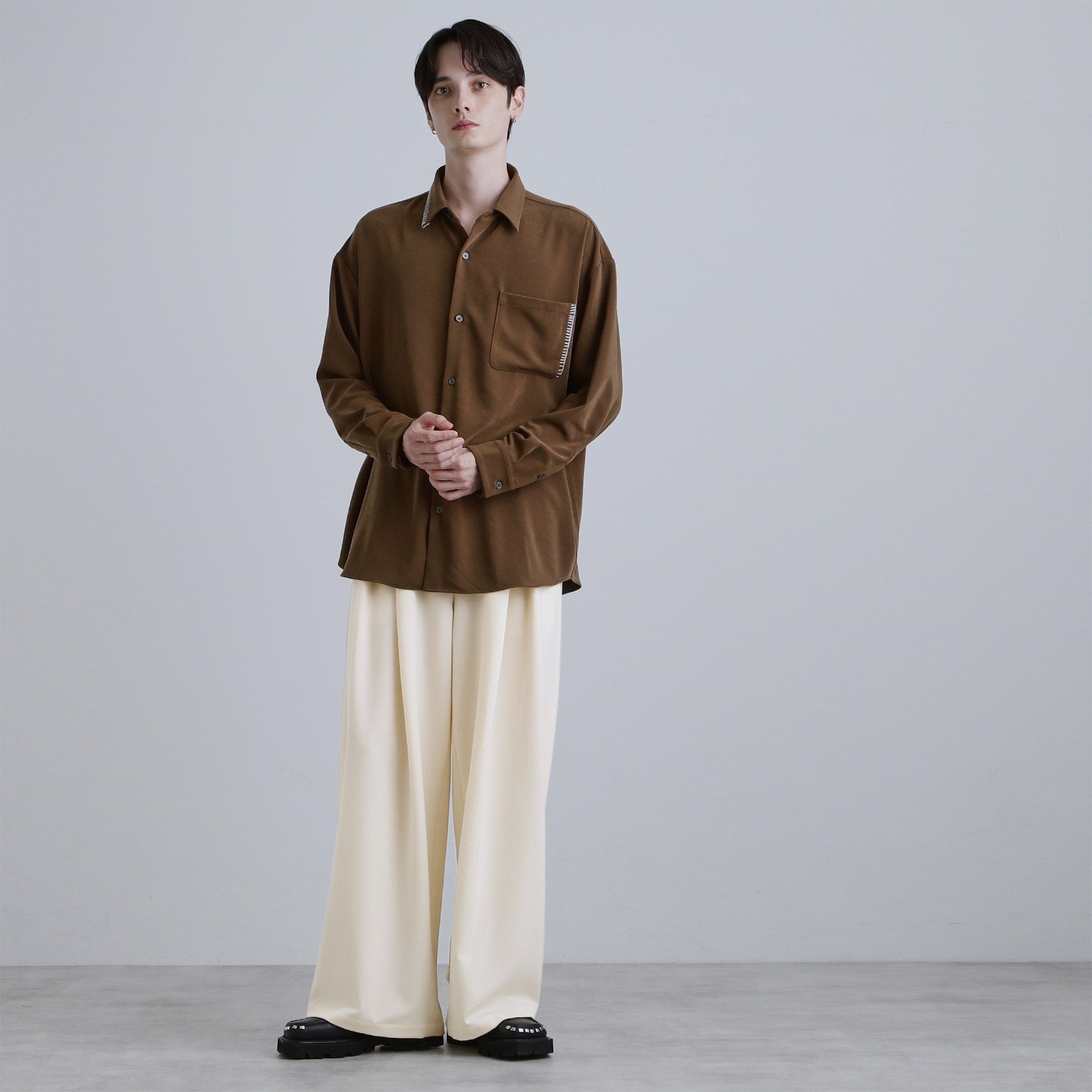 ティーケー タケオ キクチ tk.TAKEO KIKUCHI 【WEB限定】スーパーワイドバギースラックスパンツ (オフホワイト(003)) オフホワイト(003)