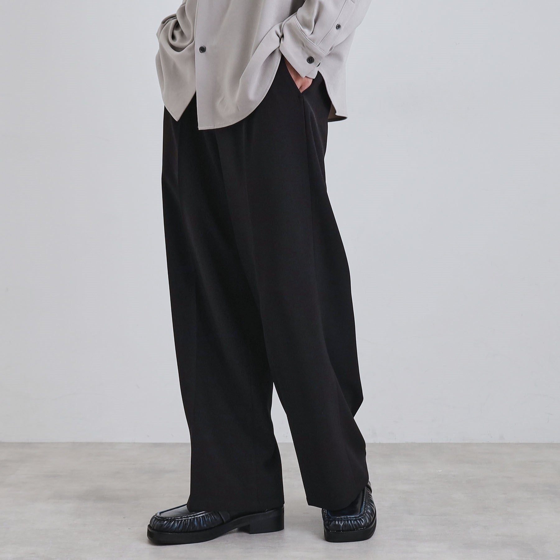 ティーケー タケオキクチ（tk．TAKEO KIKUCHI）/ワイドストレートパンツ tk.TAKEO KIKUCHI Wide Straight Pants