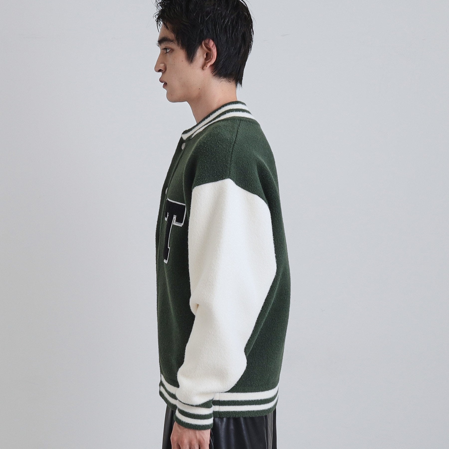 ティーケー タケオ キクチ tk.TAKEO KIKUCHI ニットスタジャン (ブラック(519)) ブラック(519)