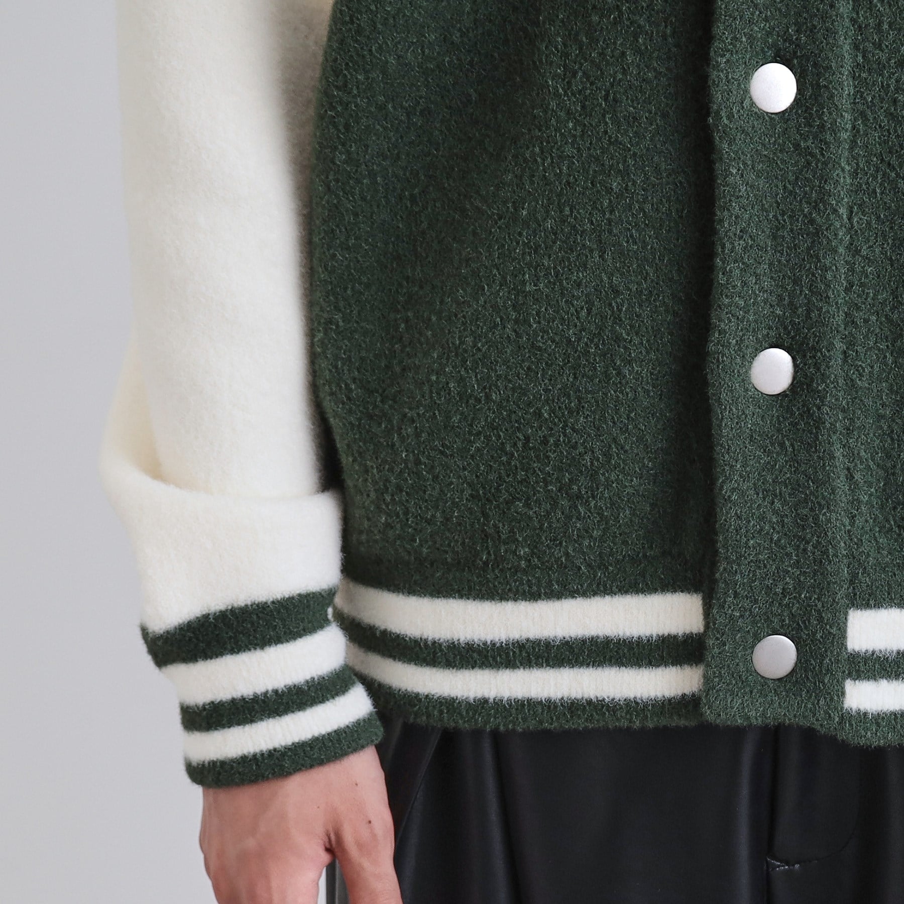 ティーケー タケオ キクチ tk.TAKEO KIKUCHI ニットスタジャン (ブラック(519)) ブラック(519)