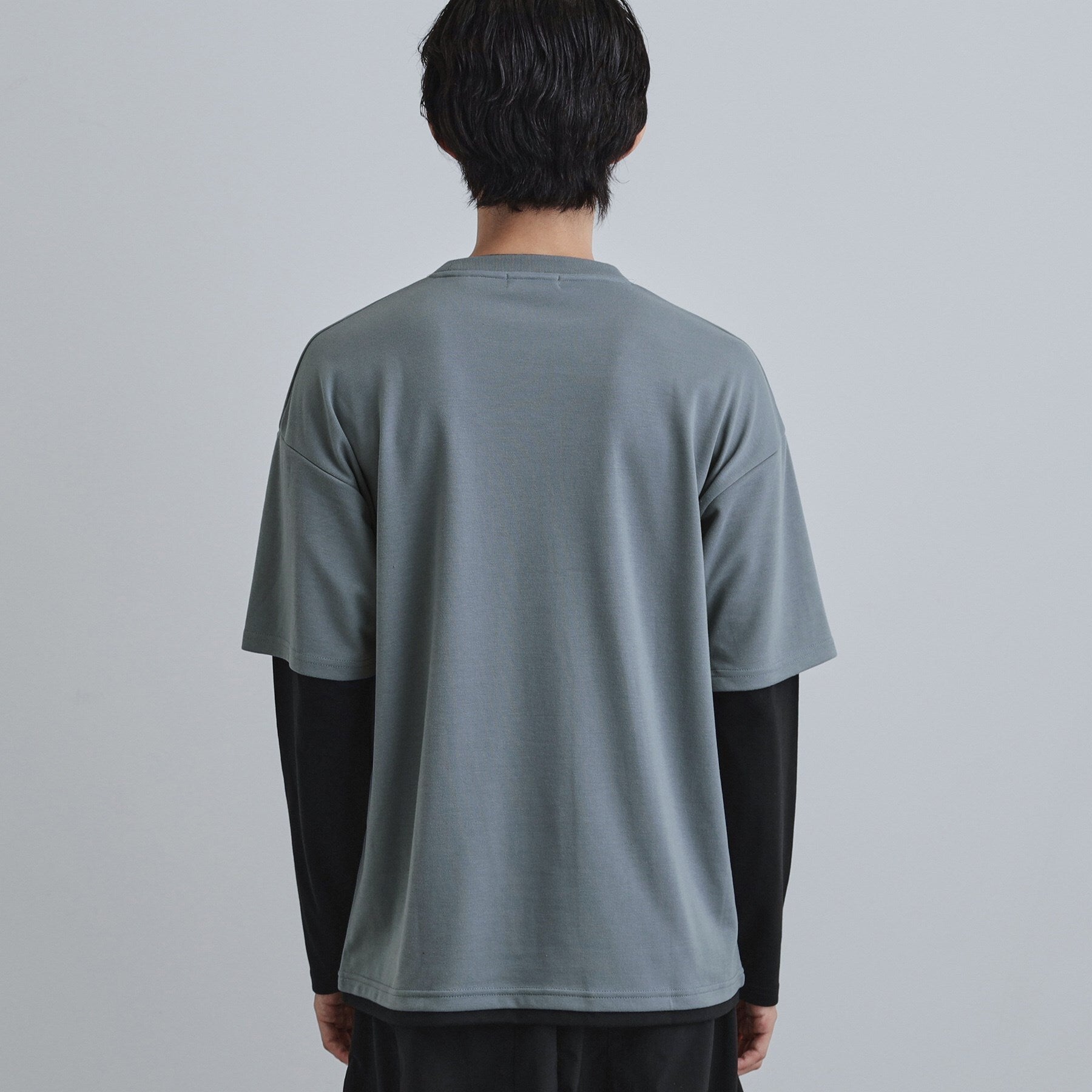 ティーケー タケオ キクチ tk.TAKEO KIKUCHI フェイクレイヤードカットソー (ブラック(019)) ブラック(019)