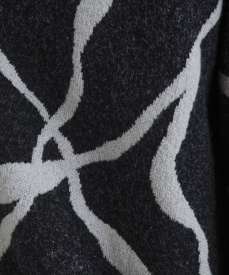 ティーケー タケオ キクチ tk.TAKEO KIKUCHI ラインアートニットカーディガン (ブラック(019)) ブラック(019)