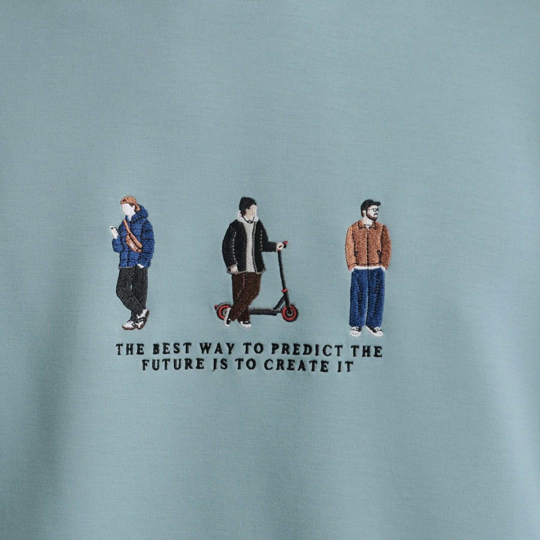 ティーケー タケオ キクチ tk.TAKEO KIKUCHI ピープル刺繍スウェット (ホワイト(001)) ホワイト(001)