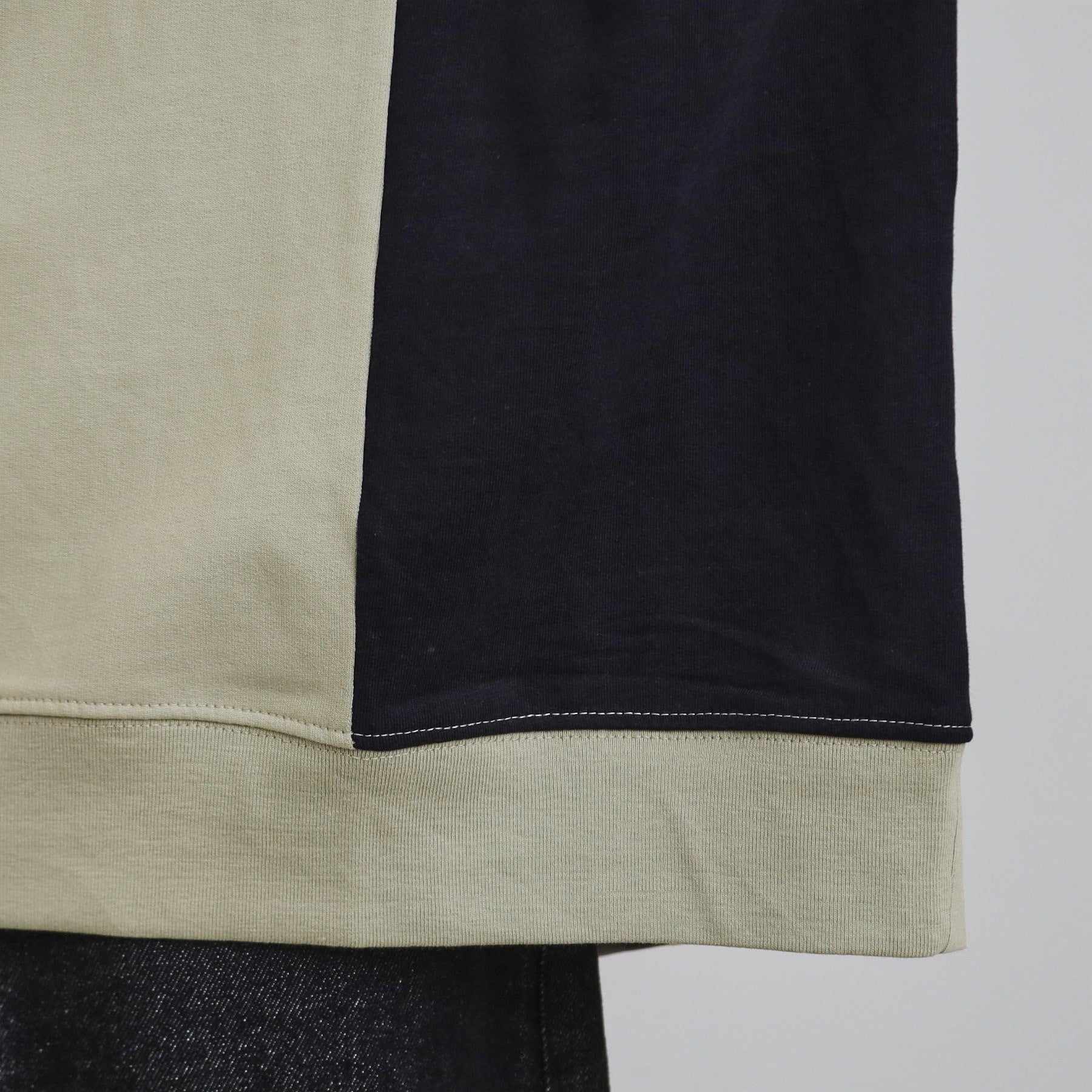 ティーケー タケオ キクチ tk.TAKEO KIKUCHI 切り替えスウェット (オフホワイト(503)) オフホワイト(503)