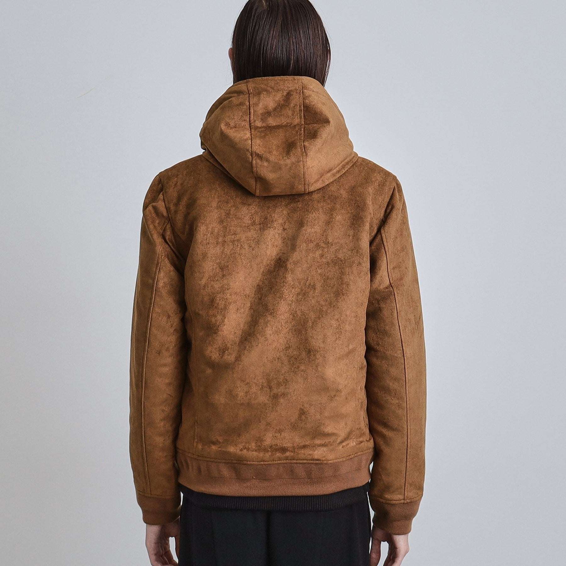 ティーケー タケオ キクチ tk.TAKEO KIKUCHI 中綿スエードキルトフードブルゾン (キャメルブラウン(041)) キャメルブラウン(041)