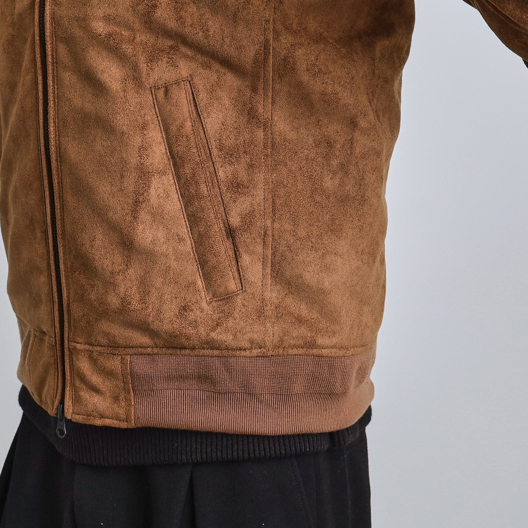 ティーケー タケオ キクチ tk.TAKEO KIKUCHI 中綿スエードキルトフードブルゾン (キャメルブラウン(041)) キャメルブラウン(041)