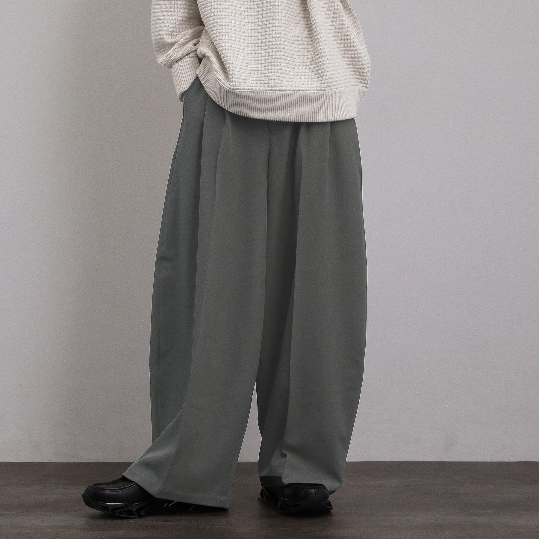 ティーケー タケオ キクチ tk.TAKEO KIKUCHI バギースラックス (グレー(012)) グレー(012)