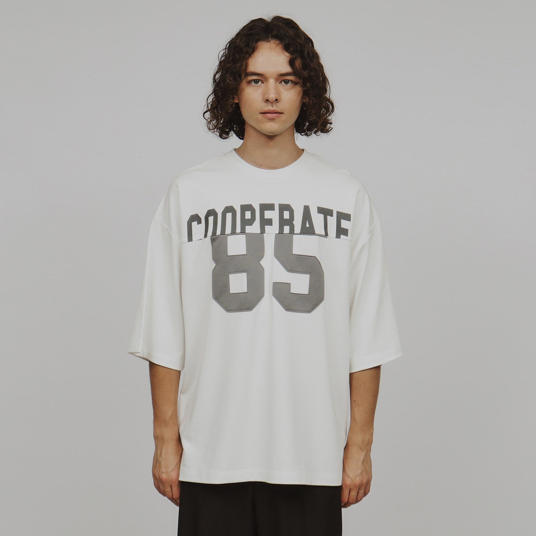 ティーケー タケオ キクチ tk.TAKEO KIKUCHI ナンバリングペイストTシャツ (オフホワイト(003)) オフホワイト(003)