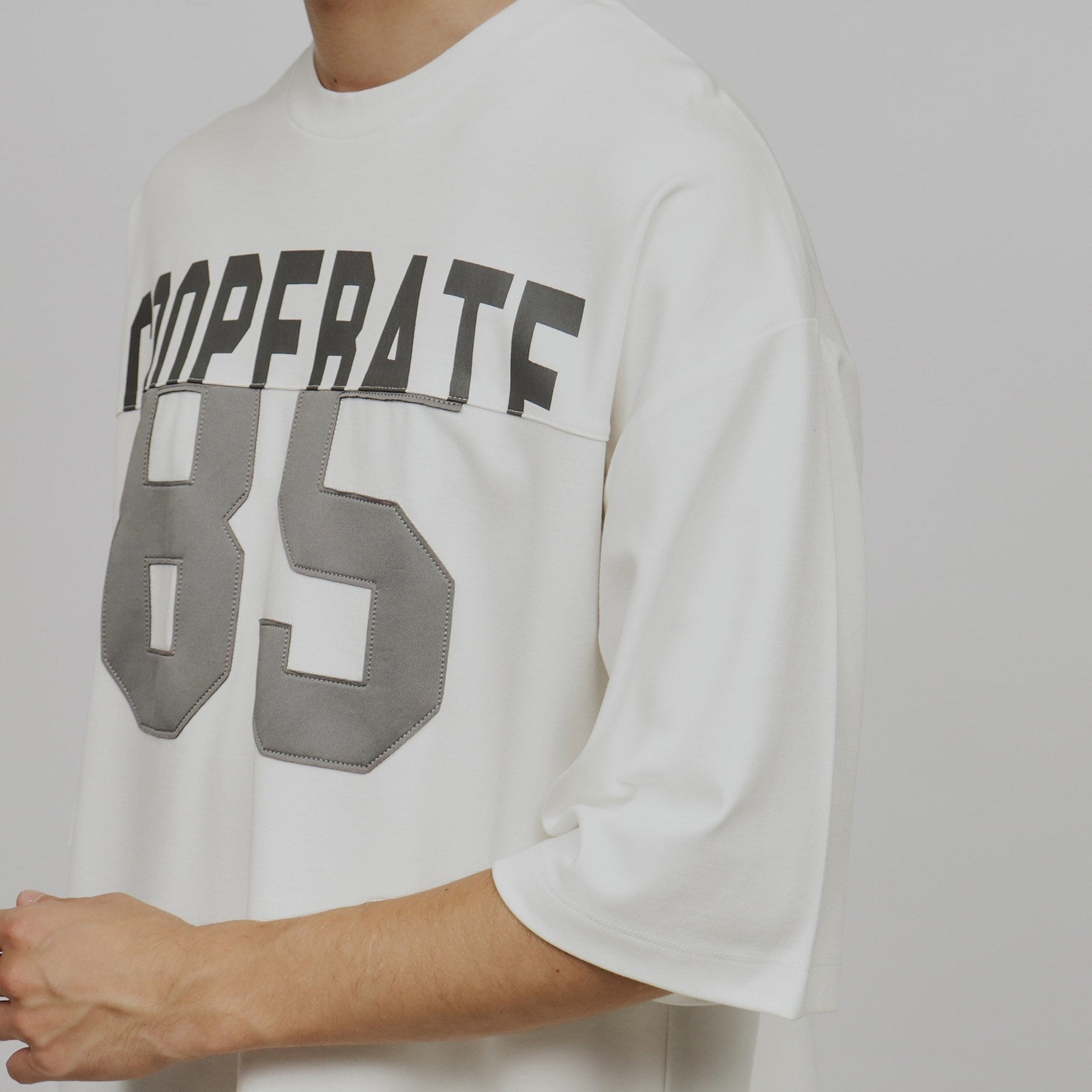 ティーケー タケオ キクチ tk.TAKEO KIKUCHI ナンバリングペイストTシャツ (オフホワイト(003)) オフホワイト(003)