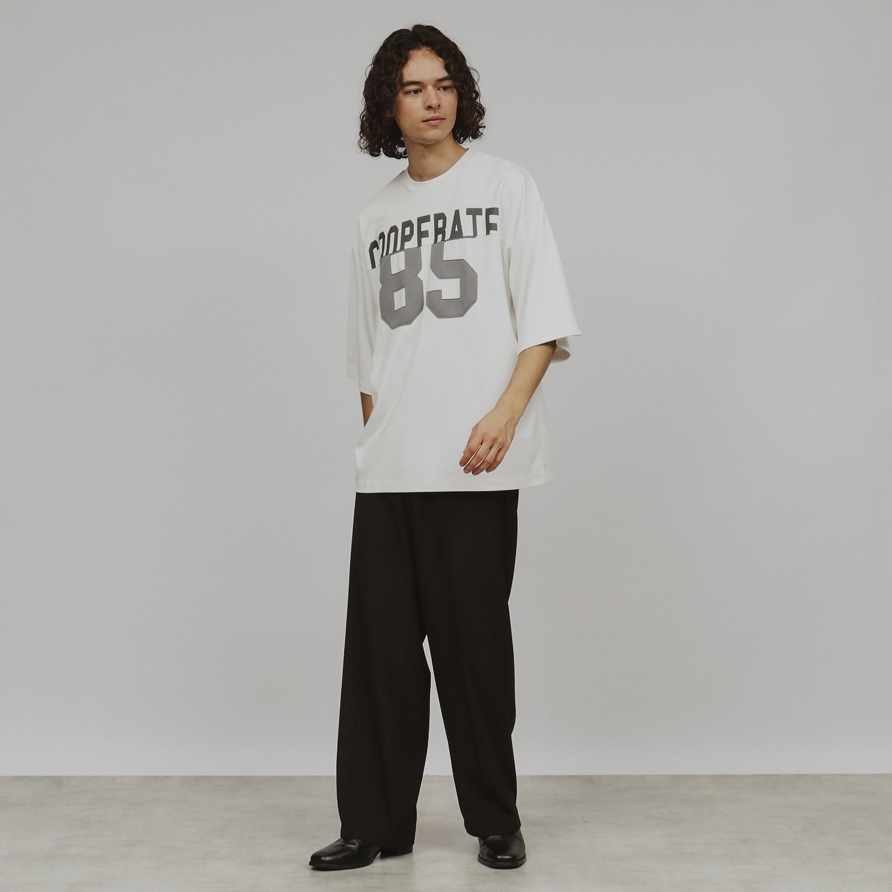 ティーケー タケオ キクチ tk.TAKEO KIKUCHI ナンバリングペイストTシャツ (オフホワイト(003)) オフホワイト(003)