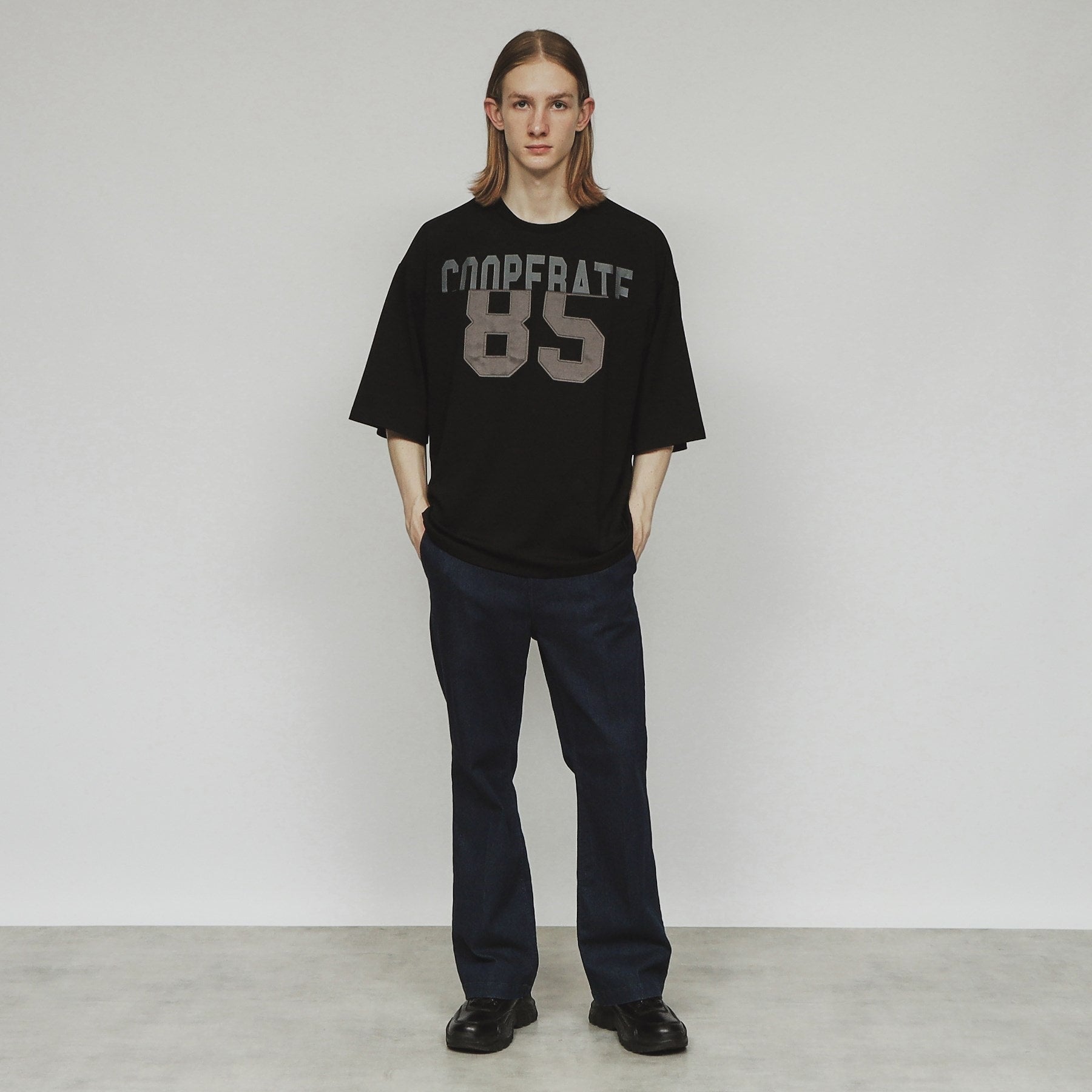 ティーケー タケオ キクチ tk.TAKEO KIKUCHI ナンバリングペイストTシャツ (オフホワイト(003)) オフホワイト(003)