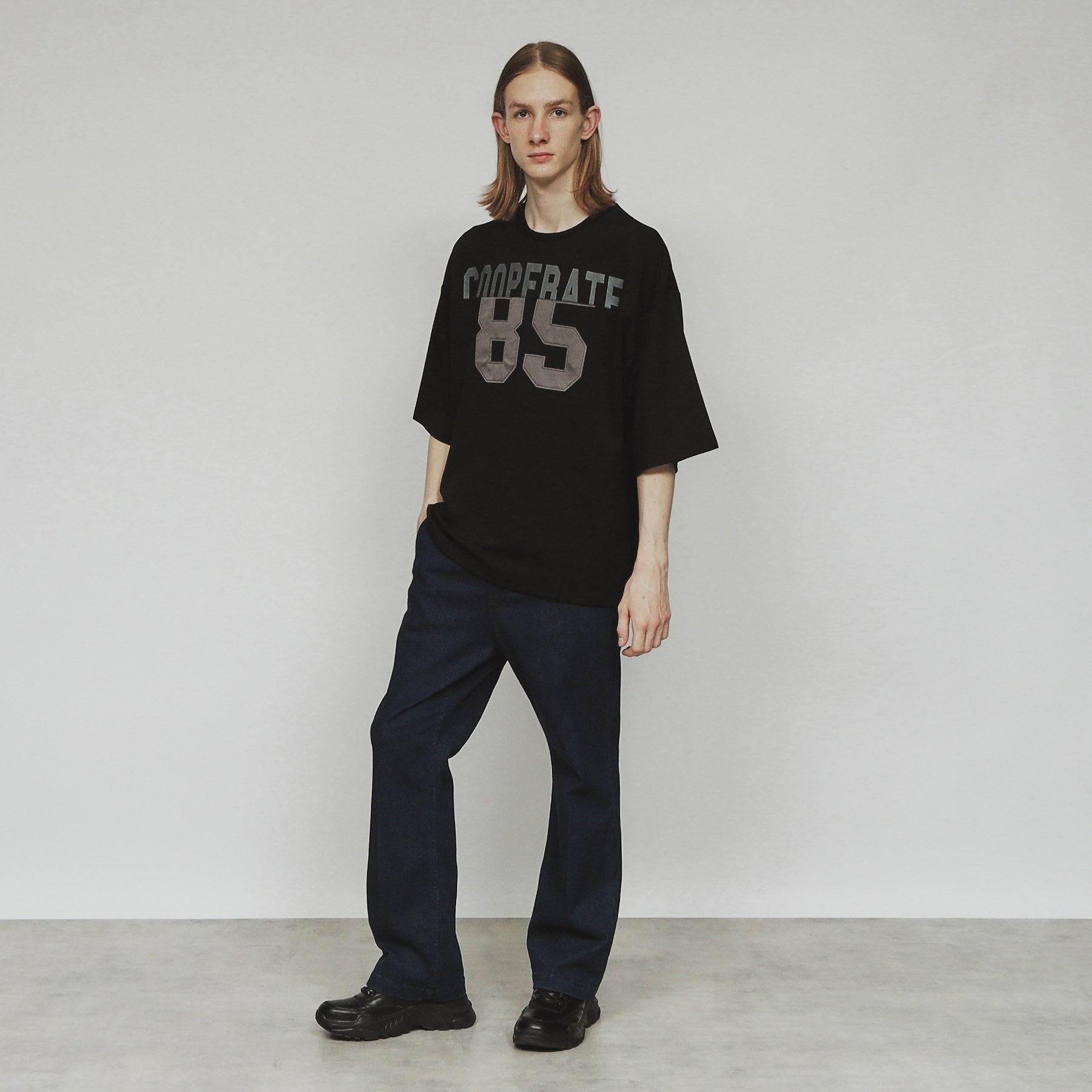 ティーケー タケオ キクチ tk.TAKEO KIKUCHI ナンバリングペイストTシャツ (オフホワイト(003)) オフホワイト(003)