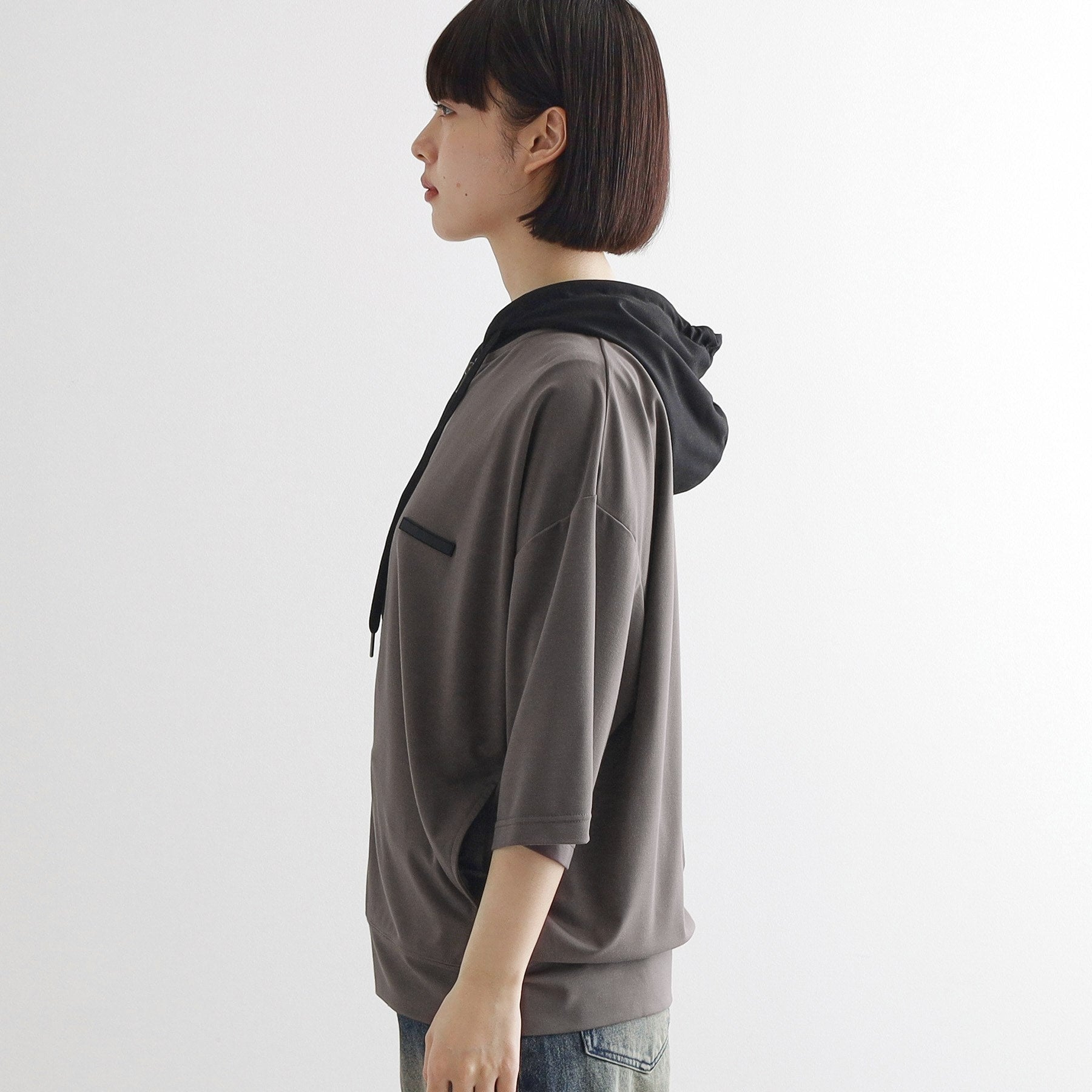 ティーケー タケオ キクチ tk.TAKEO KIKUCHI オーバージップパーカー (ホワイト(501)) ホワイト(501)