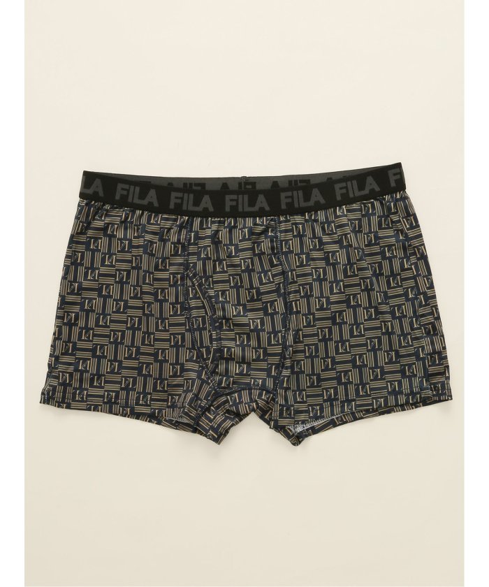 グランバック GRAND-BACK 【大きいサイズ】フィラ/FILA ボクサーパンツ【返品不可商品】 (紺) 紺