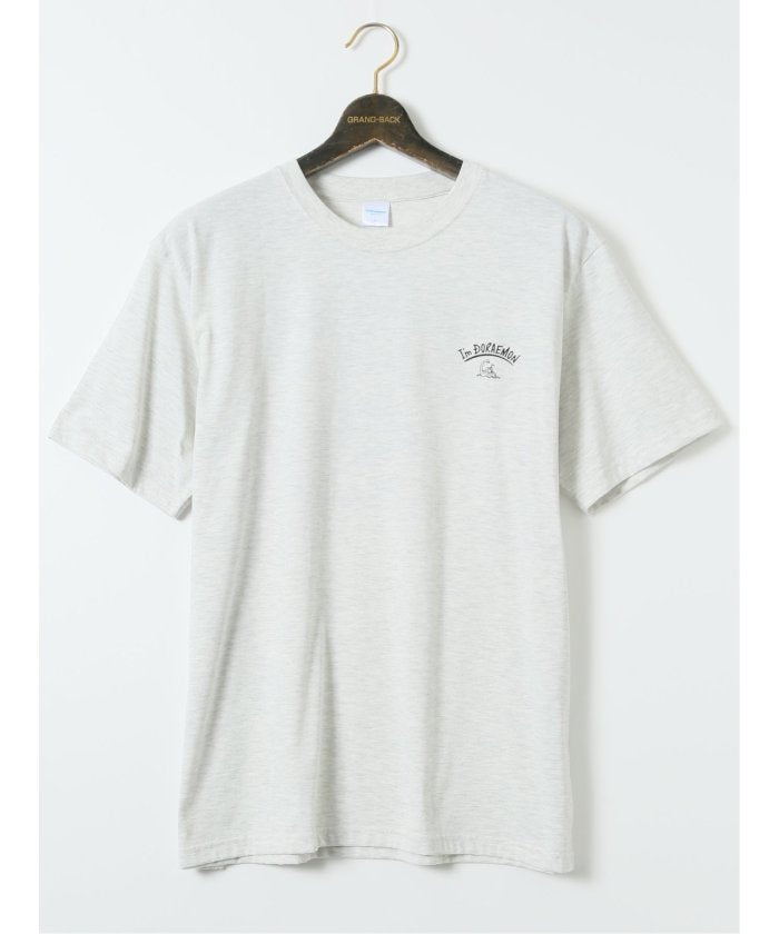 グランバック GRAND-BACK 【大きいサイズ】ドラえもん/ジャイアン 吸水速乾 クルーネック 半袖Tシャツ (黄) 黄