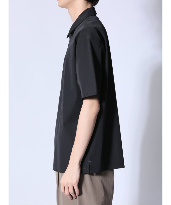 エムエフエディトリアル m.f.editorial circle motion NPU ポロシャツ(セットアップ可能) (黒) メンズ ポロシャツ カットソー ワイシャツ カジュアル インナー ビジネス ギフト プレゼント ゴルフ 通勤 仕事 黒