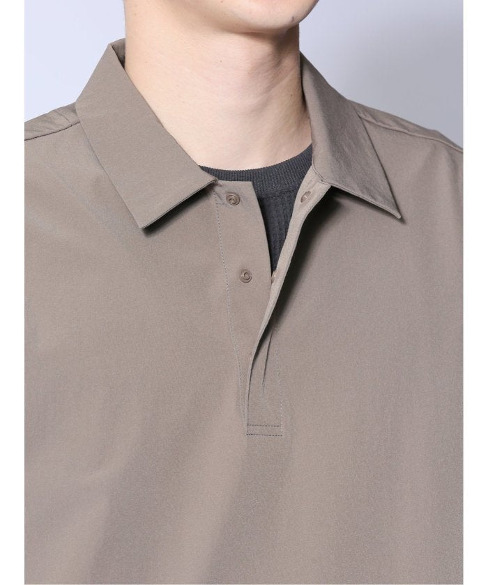 エムエフエディトリアル m.f.editorial circle motion NPU ポロシャツ(セットアップ可能) (黒) メンズ ポロシャツ カットソー ワイシャツ カジュアル インナー ビジネス ギフト プレゼント ゴルフ 通勤 仕事 黒