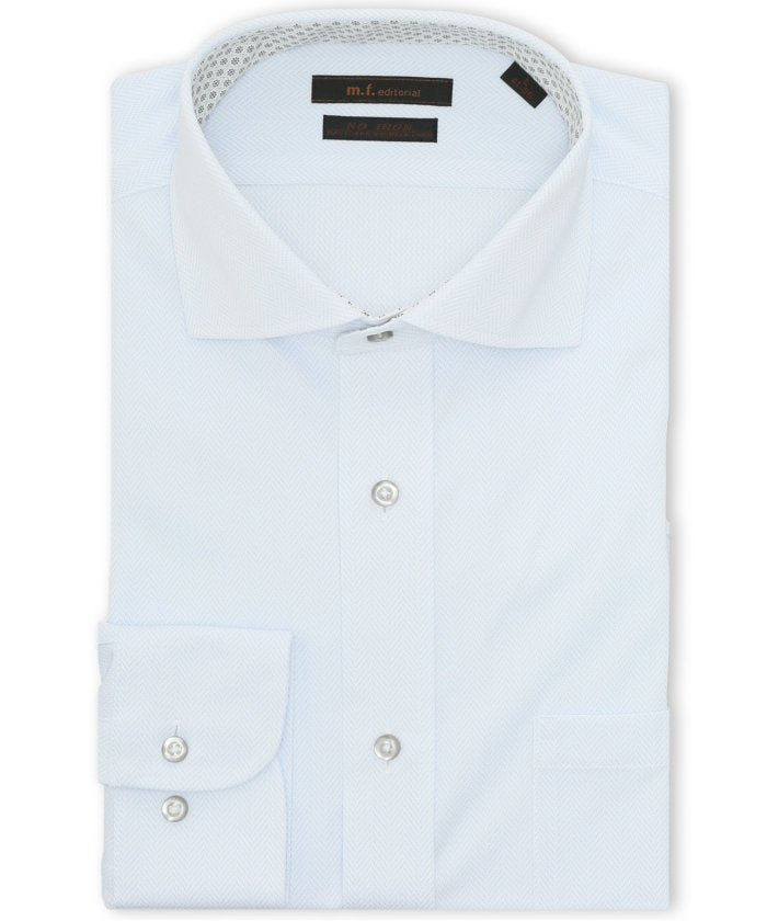 Non-Iron Stretch Non-Iron Stretch New Standard Fit Cutaway Long Sleeve