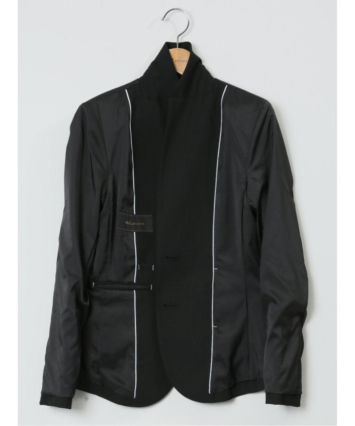 リクルート黒無地 ストレッチ 2ボタンジャケット(セットアップ可能) (黒) レディース セットアップ スーツ ジャケット ビジネス カジュアル 仕事 通勤 入学 卒業 ハレの日 黒