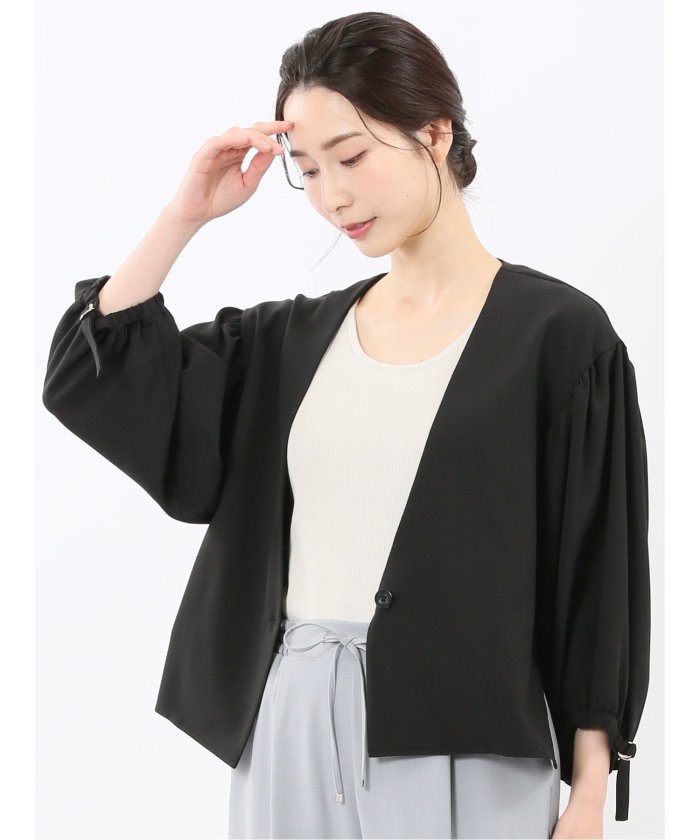 エムエフエディトリアル m.f.editorial ドライタッチ カルゼ シャツアウター(セットアップ可能) (黒) 黒