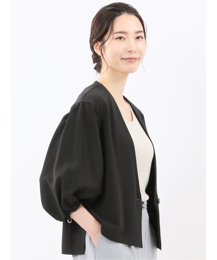 エムエフエディトリアル m.f.editorial ドライタッチ カルゼ シャツアウター(セットアップ可能) (黒) 黒