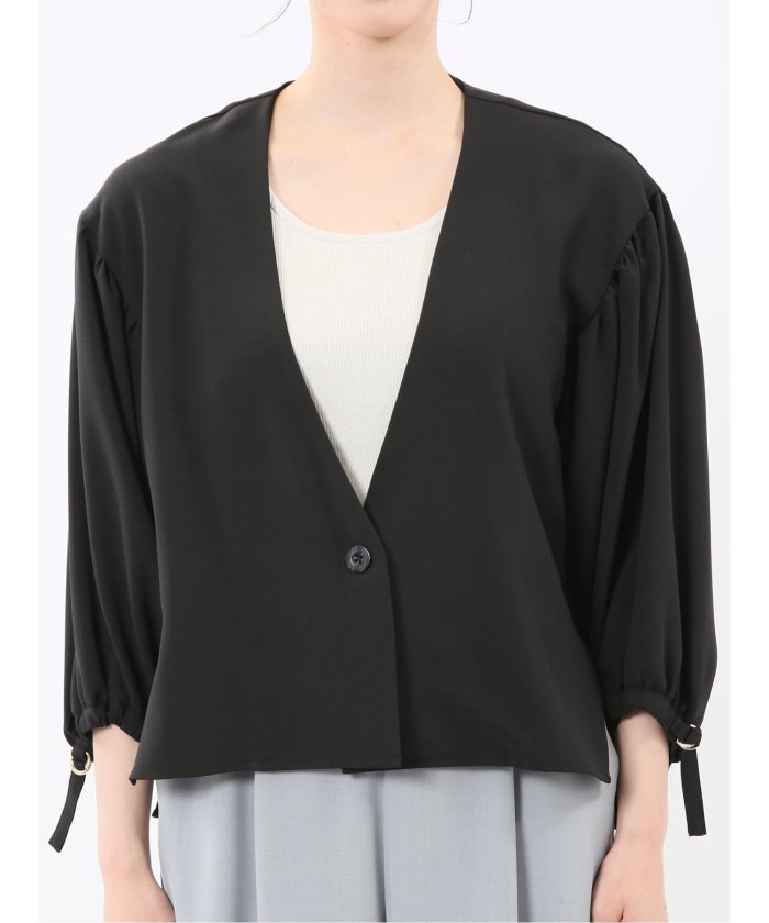 エムエフエディトリアル m.f.editorial ドライタッチ カルゼ シャツアウター(セットアップ可能) (黒) 黒