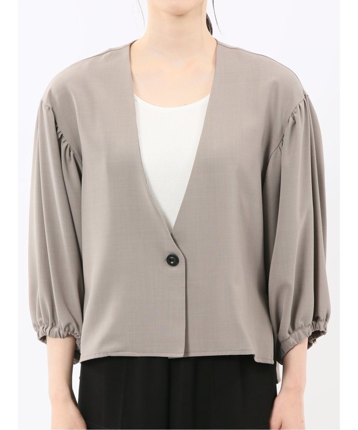 エムエフエディトリアル m.f.editorial ドライタッチ カルゼ シャツアウター(セットアップ可能) (黒) 黒