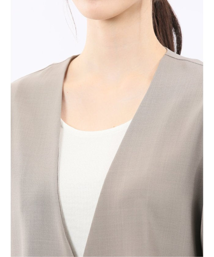 エムエフエディトリアル m.f.editorial ドライタッチ カルゼ シャツアウター(セットアップ可能) (黒) 黒