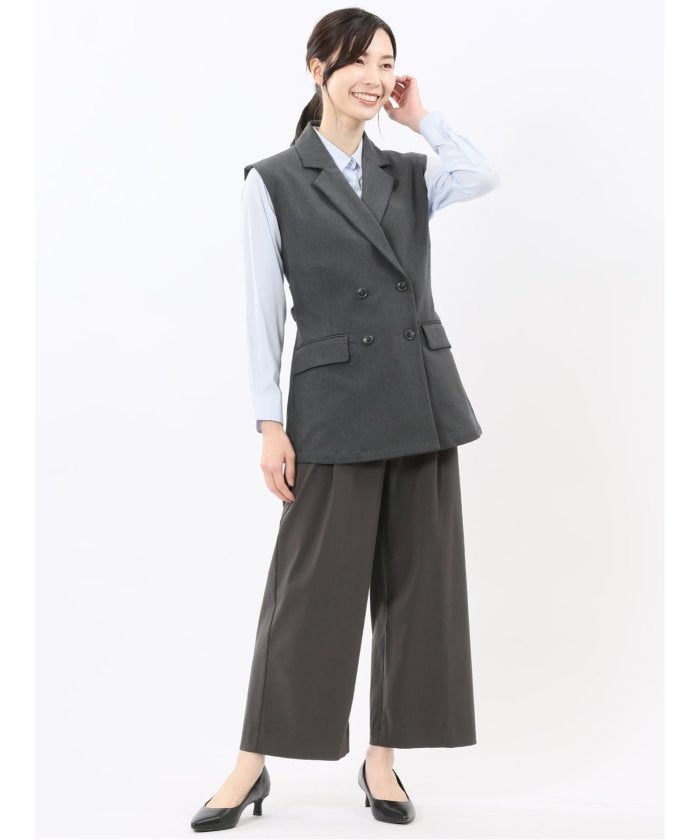 エムエフエディトリアル m.f.editorial テーラード ジレ (グレー) グレー