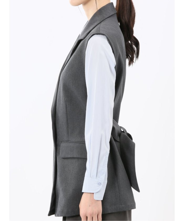 エムエフエディトリアル m.f.editorial テーラード ジレ (グレー) グレー