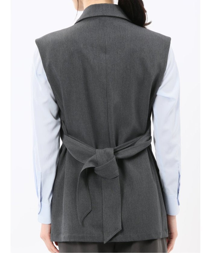 エムエフエディトリアル m.f.editorial テーラード ジレ (グレー) グレー