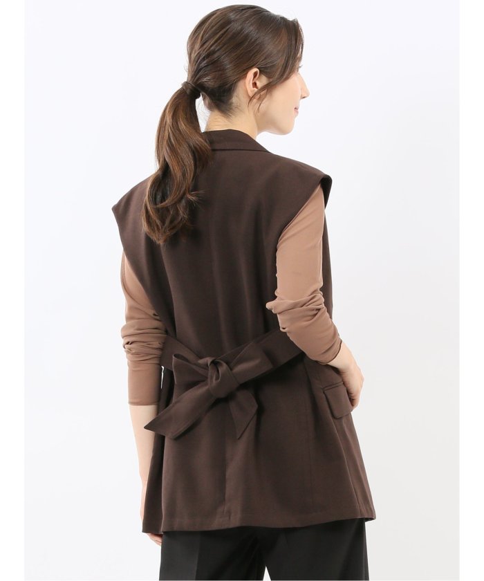 エムエフエディトリアル m.f.editorial テーラード ジレ (グレー) グレー