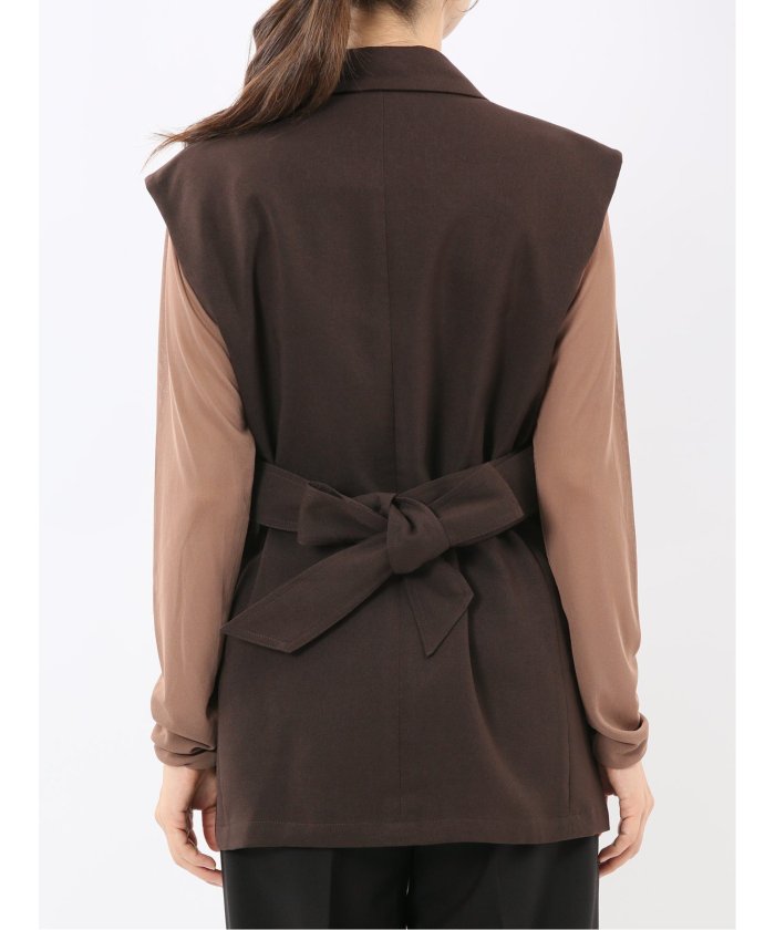 エムエフエディトリアル m.f.editorial テーラード ジレ (グレー) グレー