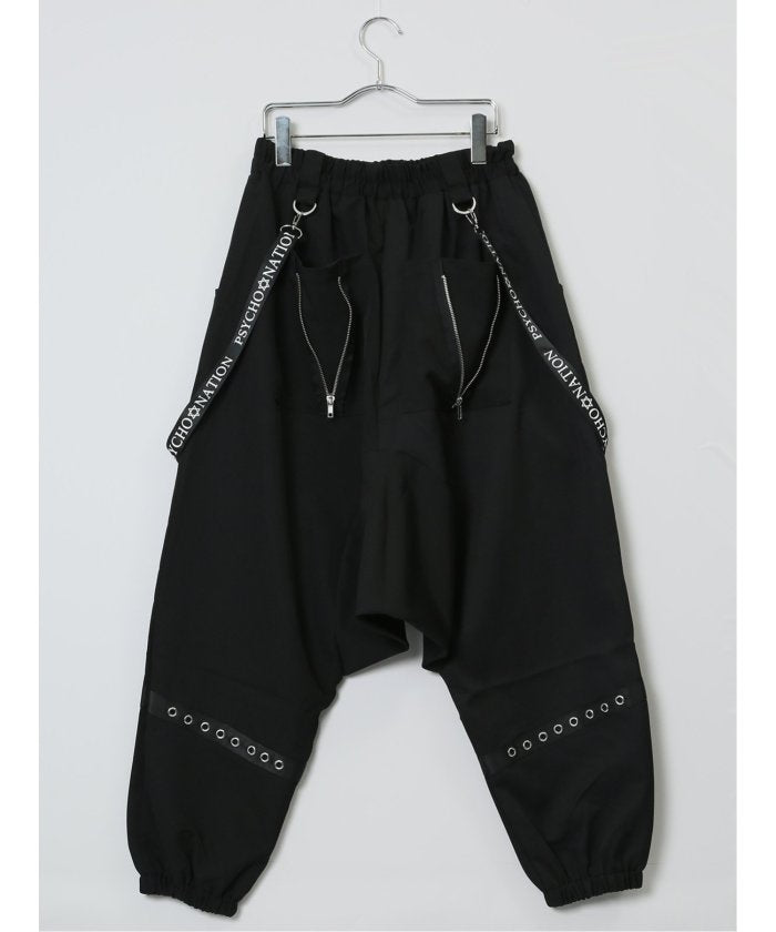 セマンティックデザイン semanticdesign SD×PSYCHONATION 吊帶式 沙魯爾褲