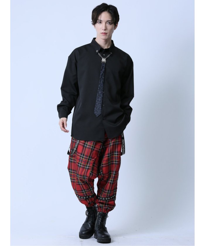 セマンティックデザイン semanticdesign SD×PSYCHONATION 吊帶式 沙魯爾褲